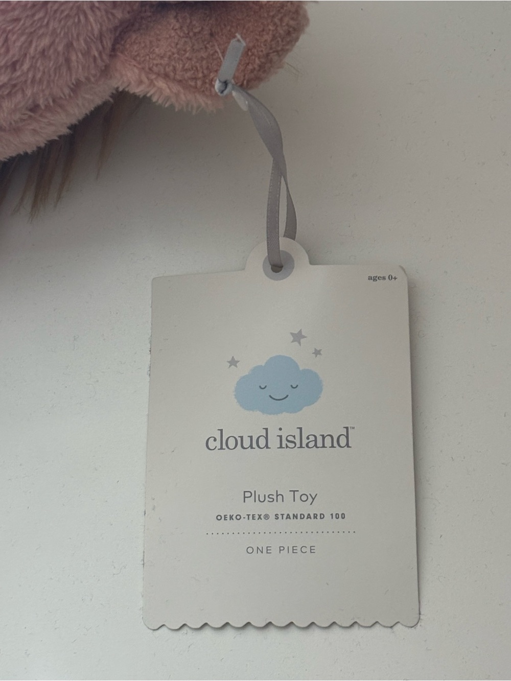 cloud island Plush Brown Horse with White Face Patch - Picture 6 of 6